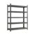 KLUDOCS Commodity Shelf 5-Tier All-Metal Garage Shelving Unit 2ps