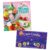 Klutz Sew Mini Treats Craft Kit and Cat’s Cradle String Figures Book Set, DIY Food Plushies and Classic String Games