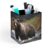 KMRHOUTIQ PU Leather Pen Holder Brown Bear Desk Organizer Storage Cup