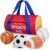KMUYSL My First Sports Bag, Soft Sensory Balls for Baby Toys 0-12 Months