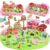 KNASON Cat and Dog Sensory Bin, Play Sand Kit for Girls and Boys Ages 3-8