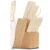 Knife Set with Built-in Sharpener Block, Dishwasher Safe
