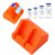 KNOCKO Peptide Vial Label Applicators for 2ml/3ml & 5ml/10ml Vials – Time-Saving Handheld Sticker Alignment Tool for Lab & Home Organization (NO Vials & Sticker Included)