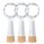 KOBWA Bottle Lights with Cork, USB Rechargeable Wine Bottle Light Battery Operated Jars Fairy Lights, 2025 Upgraded String Lights for Xmas Decorations(Cool White, 3 Pack)