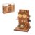 KOCO Retro Telephone Building Block Set, 1882 PCS Vintage Wall Phone Model Kit, STEM Construction Toy for Kids Ages 6+, Creative Desk Decor Collectible Gift