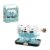 KOCO Ship in a Bottle Micro Mini Blocks Building Set, 964 PCS Black and White Paddlewheel Riverboat Model Kit, STEM Construction Toy, Collectible Desk Decor Gift for Kids Ages 6+