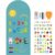 KODIA Magnetic Wall Decal for Learning & Creativity, Magnetic Play Wall with Chalk, Magnets, Letters & Numbers, Educational Chalkboard for Kids, Home, Classroom & Homeschool
