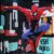 KOENI 5D Diamond Painting Kit for Kids with Wooden Frame Easy Small Stitch Diamond Painting Full Drill Diamond Art Gem Painting for Beginners 7X7 inch (Spider)
