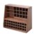 Kokiya Cosmetic Organizer Wooden Jewelry Box Organizer rage Case With Slot Area And Necklace Pocket Suitable for daily wear rage dresser setup gift giving travel