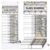 Kolldenn Daily Schedule Pocket Chart, 13+1 Scheduling Pocket Chart with 32 Pieces Reusable Cards Visual Schedule for School Office Home Preschool Activity (Composition)