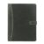 KomalC Leather Portfolio Folder with Button Closure | Business Padfolio for Professionals | Vintage Organizer with Legal Pad Holder, Card Slots & Document Pockets (Green)
