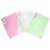 KOMBIUDA 3pcs Multi-Layer A4 File Folders Lightweight Waterproof Document Organizer with Large Capacity and 20 Pages, Suitable for Business Files, Notes, and School Paper Storage