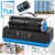 KomeStone K4 Quiet Rock Tumbler Kit for Adults, 7LB Large Dual-Barrel