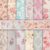 Konsait 24 Sheets Vintage Floral Scrapbook Paper 6×6, Single Sided Floral Cardstock Flower Origami Paper Craft Sheets for Card Making Scrapbook Supplies