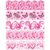 Konsait Breast Cancer Awareness Bulletin Board Borders, 59 Ft Pink Ribbons Scalloped Border for Bulletin Board for Wall Window Classroom Pink Ribbon Breast Cancer Awareness Decorations