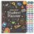 KONVINIT Student Planner 2026-2027, 1.1″ x 8.5″ Academic Planner Calendar 2026 (July 2026 – June 2027), 12 Months Weekly & Monthly Planner with Stickers & Twin-Wire Binding for Homework, School Supplies, Teachers & Students, Black