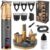 KOOBA 6-in-1 Magnetic Beard Trimmer for Men with Charging Base