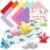 Koogel 250 Sheets Origami Paper Craft Kits, 6″x 6″ with Origami Book
