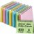 Koogel 400 PCS Spiral Index Cards 4×6 Ruled, Colored FlashCards with Rings