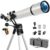 Koolpte 90mm 700mm Telescope for Adults & Beginners, Vertisteel AZ Mount