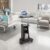 KORVYAL Adjustable Height Sit to Stand Desk with Wheels & Storage, Graphite
