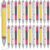 Kosiz 36 Pcs Back to School Teacher Gifts Funny Crayon Composition Book Ballpoint Pens Teachers First Day of School Gifts for Coworker Writing Stationery Graduation Supply (Teacher)