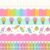 Kosiz 90 ft Pastel Crayon Bulletin Board Borders Bright Die-Cut Border Trim Notebook Crayon Bulletin Borders Adhesive Pastel Classroom Decorations for Back to School Chalkboard Office Wall Door