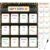 Kosiz Birthday Pocket Chart for Classroom Black Confetti Happy Birthday Calendar 22.4 x 19 Inch Reusable Wall Pocket Chart with Dry Erase Markers and 3 Hooks for School Classroom Bulletin Board