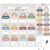 Kosiz Birthday Pocket Chart for Classroom Boho Happy Birthday Calendar 22.4 x 19 Inch Reusable Wall Pocket Chart with Dry Erase Markers and 3 Hooks for School Classroom Bulletin Board Decor