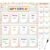 Kosiz Birthday Pocket Chart for Classroom White Confetti Happy Birthday Calendar 22.4 x 19 Inch Reusable Wall Pocket Chart with Dry Erase Markers and 3 Hooks for School Classroom Bulletin Board