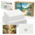 KOVIEDE 100 Pack Blank Watercolor Cards with Envelopes 4 x 6 Inch