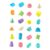 kowaku 24 Pieces Geometric Shapes Solids Set Folding Geometric Models 3D Shapes Math Manipulative Demonstrator Educational Material Suitable for Classroom