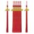 kowaku 2x 10Pcs Graduation Hat Tassels with 2024 Gold Charm Decoration Academic Charm Souvenir Gift Grad Hats Accessory for Graduates