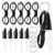 kowaku 2X 15 Pieces Nurse Pen Set Permanent Markers Nurse Pens Pack Rings Nursing Scissors Keychain Scissors