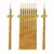 kowaku 3x 10Pcs Graduation Hat Tassels with 2024 Gold Charm Decoration Academic Charm Souvenir Gift Grad Hats Accessory for Graduates
