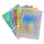 kowaku Holographic Alphabet Number Stickers Vinyl Decals Labels Decorative Shiny Letter Stickers for Graduation Notebook Card Making Containers Jar