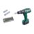 kowaku Tool Set Kids Tool Kit Toy Drill Construction Set with Electronic Drill and Manual Heads pp Material Educational