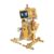 kowaku Voice Controlled Robot DIY Kit Robot Model Puzzle Robotics Kit Wooden Science Toy with Sound Detection and Clap Control Suitable for Classroom