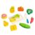 kowaku Wooden Fruit Cutting Set Educational Wooden Cutting Plaything Fruit and Vegetables for Children