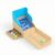 kowaku Wooden Marble Toy with Sloped Ramp Tabletop Arcade Toy Educational Marble Run Set for Playroom