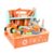 kowaku Wooden Tool Box Accessory Playset Children Early Education Building Blocks Toy Preschool Tool Educational Toy Assembly Set Solid Wood Workbench with