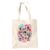 Kpop Demon Hunters Saja Boys Soda Pop Doodles Grocery Travel Reusable Tote Bag, Natural, 38X42Cm