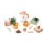 KQFCAZRE Wooden Tea Party Set Painted Plaything Smooth Edges