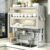 KREATIA Over The Sink Dish Drying Rack with Cover (White)