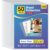 KTRIO No Holes Sheet Protectors 8.5 x 11, 50 Pack Heavy Duty Paper Sleeves