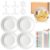 kuailaya Plate Painting Kit, Ceramic Painting Kit, Paint Your Own Ceramic