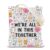 KUIYAI Nurse Appreciation Tote Bag Nursing Day Life Gift Healthcare Staff Gift We’re All In This Together Shoulder Bag For New Nurse(NurseTogetherTS-US)