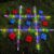 KULAMOON Outdoor Toss Games for Adult and Kids, Giant Tic Tac Toe Game with LED Light, Classical Board Yard Game Sandbag Game for Famlily, Party, Travel(4ft x 4ft)