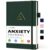 KUMEER Guided Anxiety Journal for Women & Men – Cognitive Behavioral Therapy (CBT) Journal with Repetitive Mindfulness Prompts, Anti-Anxiety Techniques, Overthinking & Brain Dump Journals for Mental Health & Wellness