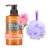 KUNDAL Honey & Macadamia Body Wash + Shower Ball Bundle